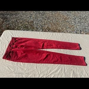 Ralph Lauren Women's Skinny Jeans - Deep Red